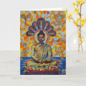 Carte boudha - 2011 as greetingcard (Fleur jaune)