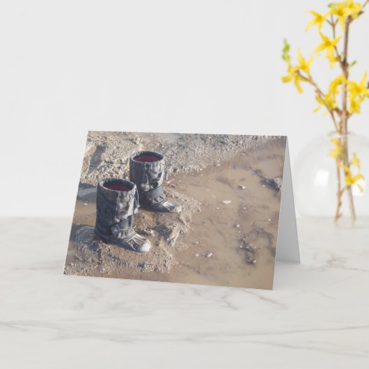 Carte Boue Bougies (Fleur jaune)