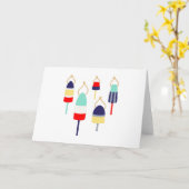 Carte Bouées nautiques (Fleur jaune)