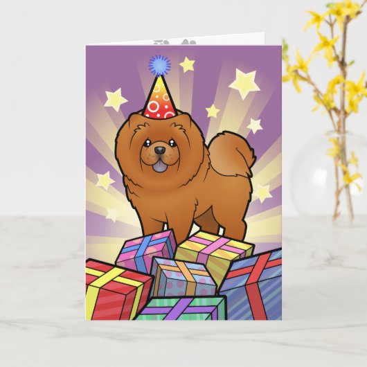 Carte Bouffe de bouffe d'anniversaire (Fleur jaune)