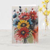 Carte Bouffées (Fleur jaune)