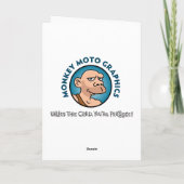 Carte Bougie d'anniversaire souffle dehors (Dos)