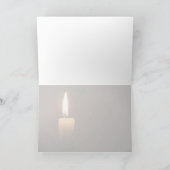 Carte Bougie unique (Intérieur)