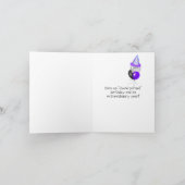 Carte Bougies d'anniversaire en bière (Intérieur)