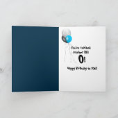 Carte Bougies du 90e anniversaire (Intérieur)