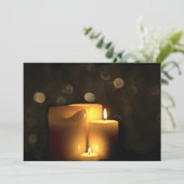 Carte Bougies votives décoratives (Debout devant)