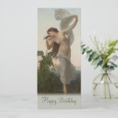 Carte Bouguereau Dawn L’Aurore CC0875 Anniversaire (Debout devant)
