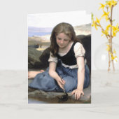 Carte Bouguereau - Le Crabe (Fleur jaune)