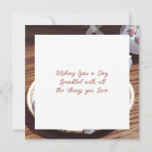 Carte Bouillie de chocolat congelée et café (Dos)