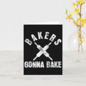 Carte Boulangerie Baking Baker (Fleur jaune)