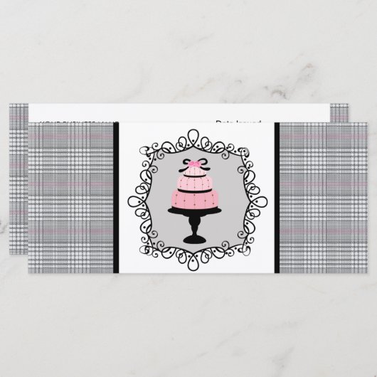 Carte Boulangerie Boutique Style Certificats cadeaux (Devant / Derrière)