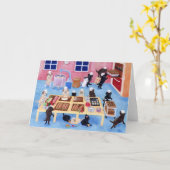 Carte boulangerie Labrador (Fleur jaune)