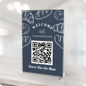 Carte Boulangerie sans contact Code QR ScanToOrede