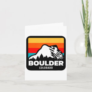 Carte Boulder Colorado Ski Snowboard Voyage en famille 1