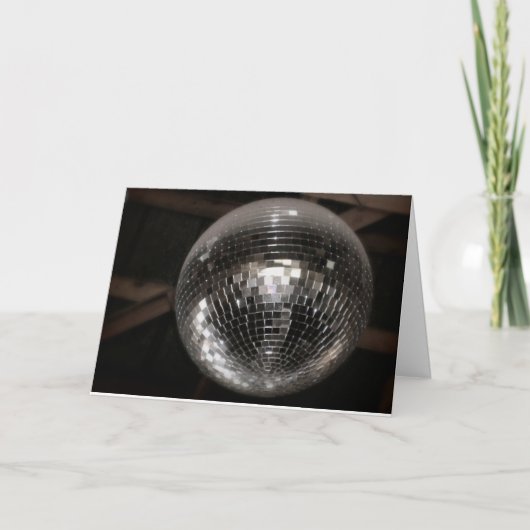 Carte Boule de disco (Devant)