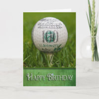 Boule de golf de cent dollars