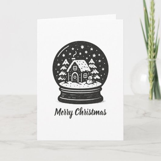 Carte Boule de Noël (Devant)