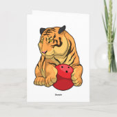 Carte Boule de quille Tiger Bowling (Dos)