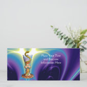 CARTE BOULE D'HYGÉIE, MONOGRAMME DE PHARMACIE (Debout devant)