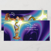 CARTE BOULE D'HYGÉIE, MONOGRAMME DE PHARMACIE (Devant / Derrière)