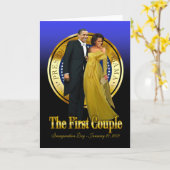 Carte Boule inaugurale - le premier couple (Fleur jaune)