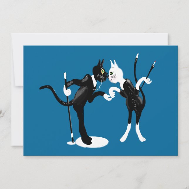 Carte Boule noire et blanche (Devant)