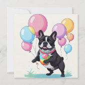 Carte Bouledogue français (Devant)