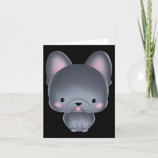 Carte Bouledogue français  (Devant)
