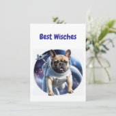 Carte Bouledogue français espace Bouledogue Français (Debout devant)