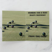 Carte Boules de pelouse de l'appel rapproché, grand anni (Intérieur)