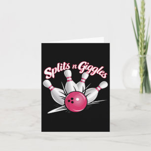 Carte Boules N Giggles Funny Bowling Bowling Bowling Bal
