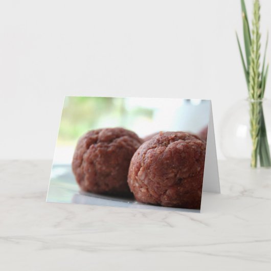 Carte Boulette de viande (Devant)