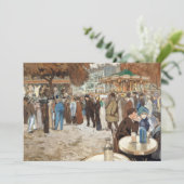 Carte Boulevard de Clichy | Louis Abel-Truchet (Debout devant)