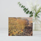Carte Boulevard des Capucines de Claude Monet, Beaux-art (Debout devant)