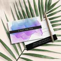 Boulot d'aquarelle Indigo | Certificat cadeau