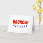 CARTE BOUNCER RETRAITÉ (Fleur jaune)