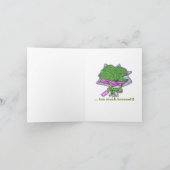 Carte Bouquet amusant de Broccoli Lover (Intérieur)