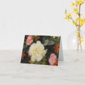 Carte Bouquet Carnation (Fleur jaune)