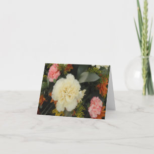 Carte Bouquet Carnation