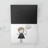 Carte Bouquet Daisy En Pois (Intérieur)