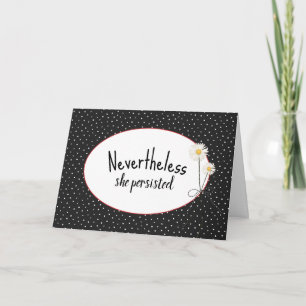 Carte Bouquet Daisy En Pois