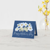 Carte Bouquet d'anémone dorée violette Orchidée pour la  (Fleur jaune)