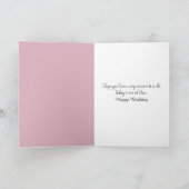 Carte Bouquet d'anniversaire néerlandais Tulip (Intérieur)