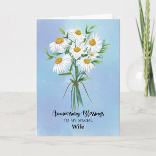 Carte Bouquet de bénédictions pour l'anniversaire de mar