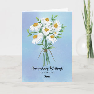 Carte Bouquet de bénédictions pour l'anniversaire de mar