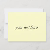 Carte Bouquet de callas mariages (Dos)