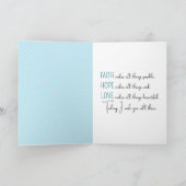 Carte Bouquet de dentelle de la reine Anne (Intérieur)