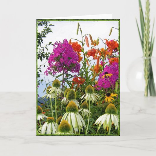 Carte Bouquet de fleur sauvage (Devant)