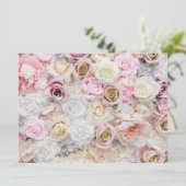 Carte Bouquet de fleurs (Debout devant)