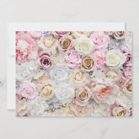 Carte Bouquet de fleurs (Devant)
